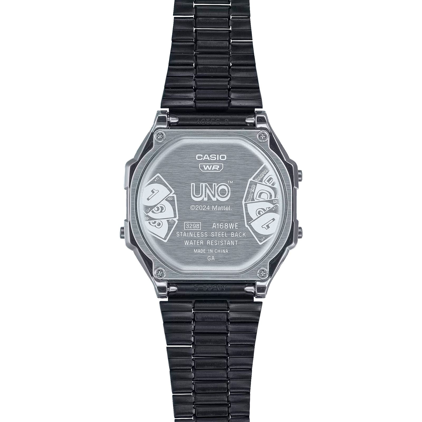 Reloj CASIO A168WEUC-1A Resina/Cromado Unisex Gris