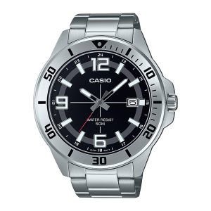 Reloj CASIO MTC-100D-1B Acero Hombre Plateado