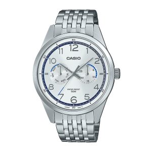 Reloj CASIO MTP-E340D-7A Acero Hombre Blanco