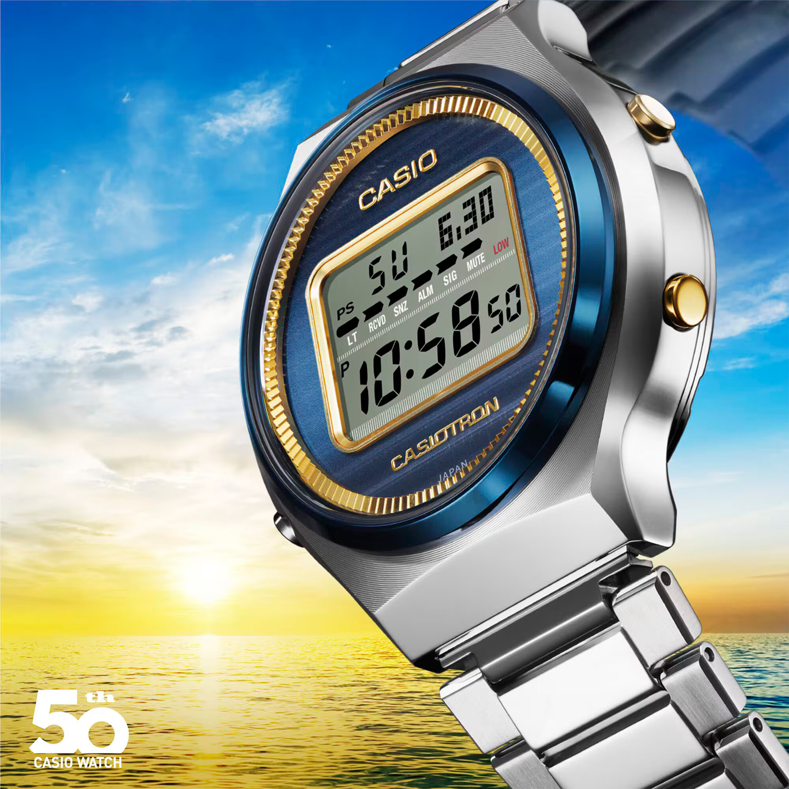 Reloj CASIO TRN-50SS-2A Acero Hombre Plateado