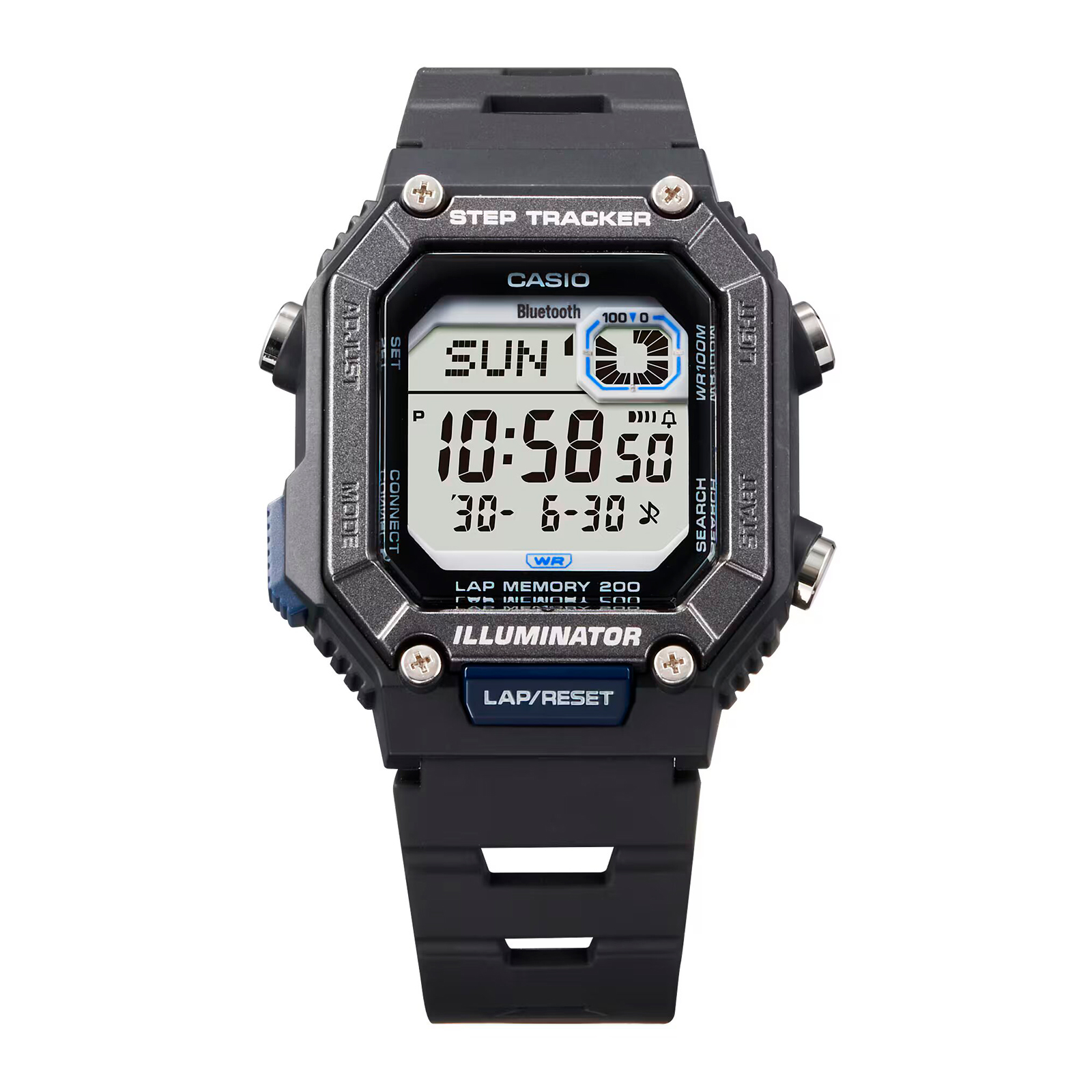 Reloj CASIO WS-B1000-1A Resina Juvenil Negro