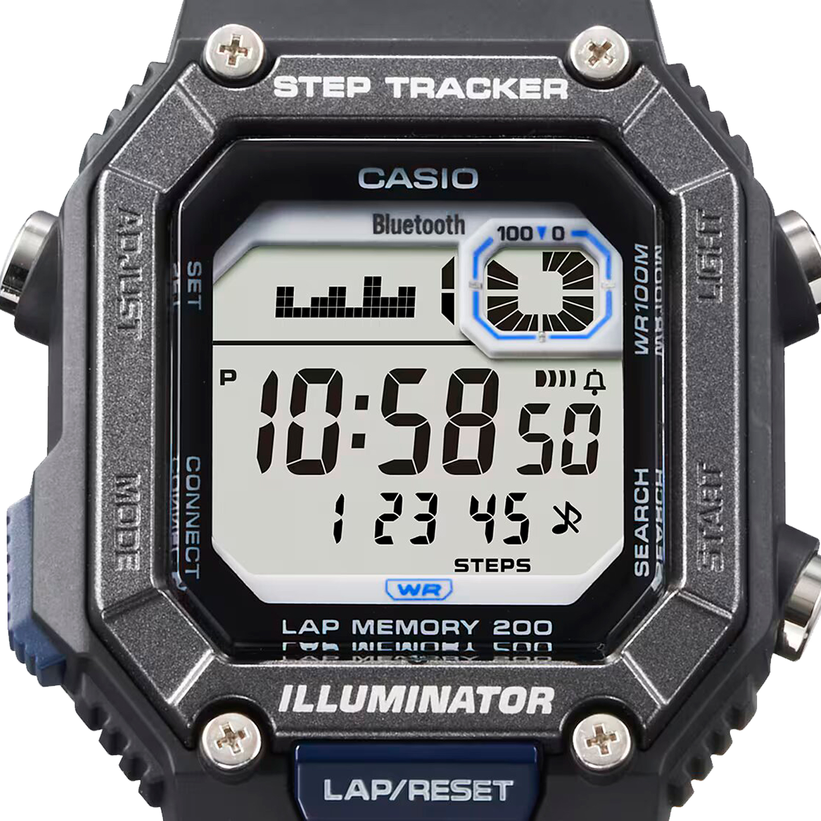 Reloj CASIO WS-B1000-1A Resina Juvenil Negro