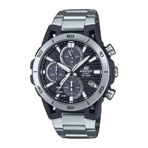 Reloj EDIFICE EQS-960D-1A Carbono/Acero Hombre Negro