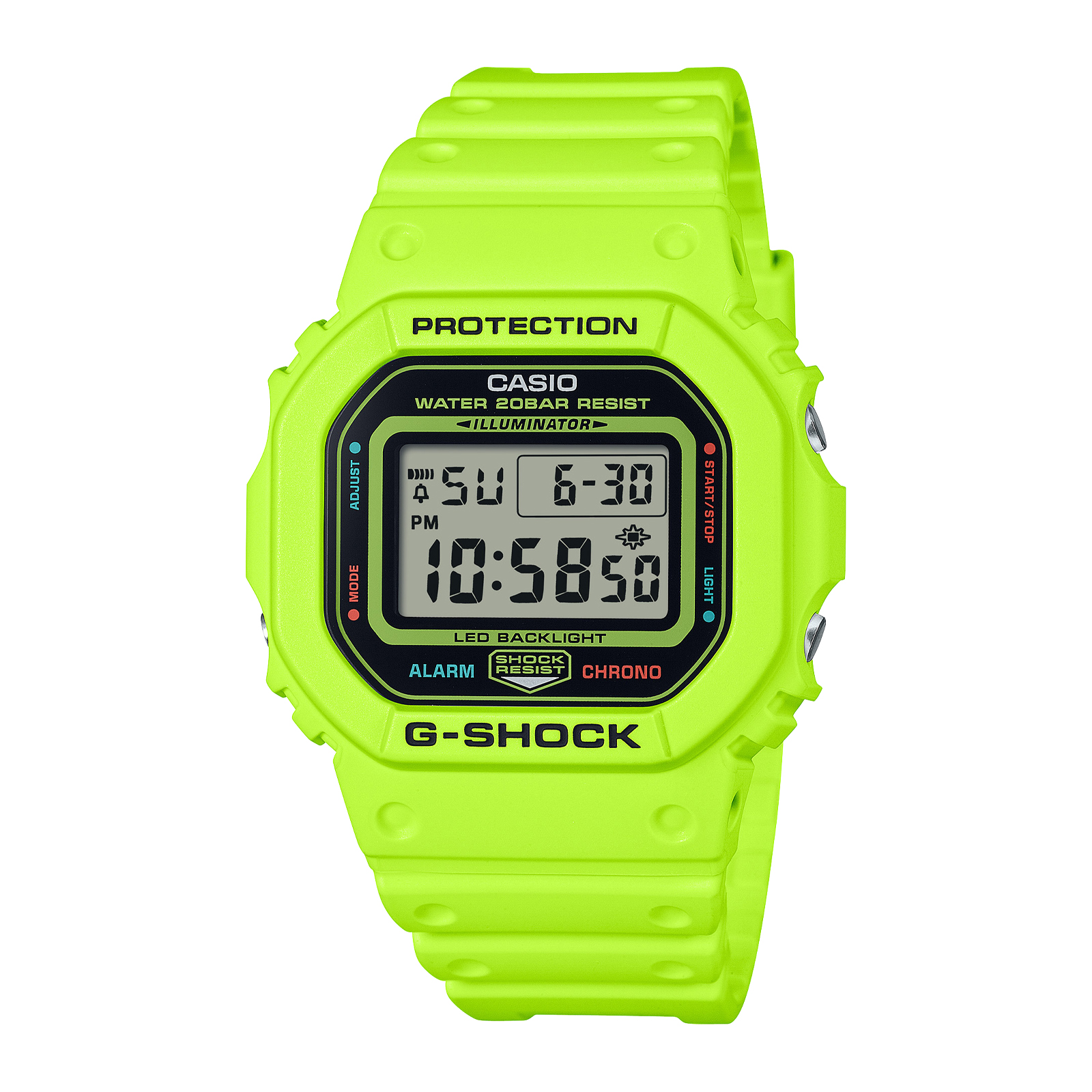 Reloj G-SHOCK DW-5600EP-9D Resina Hombre Amarillo