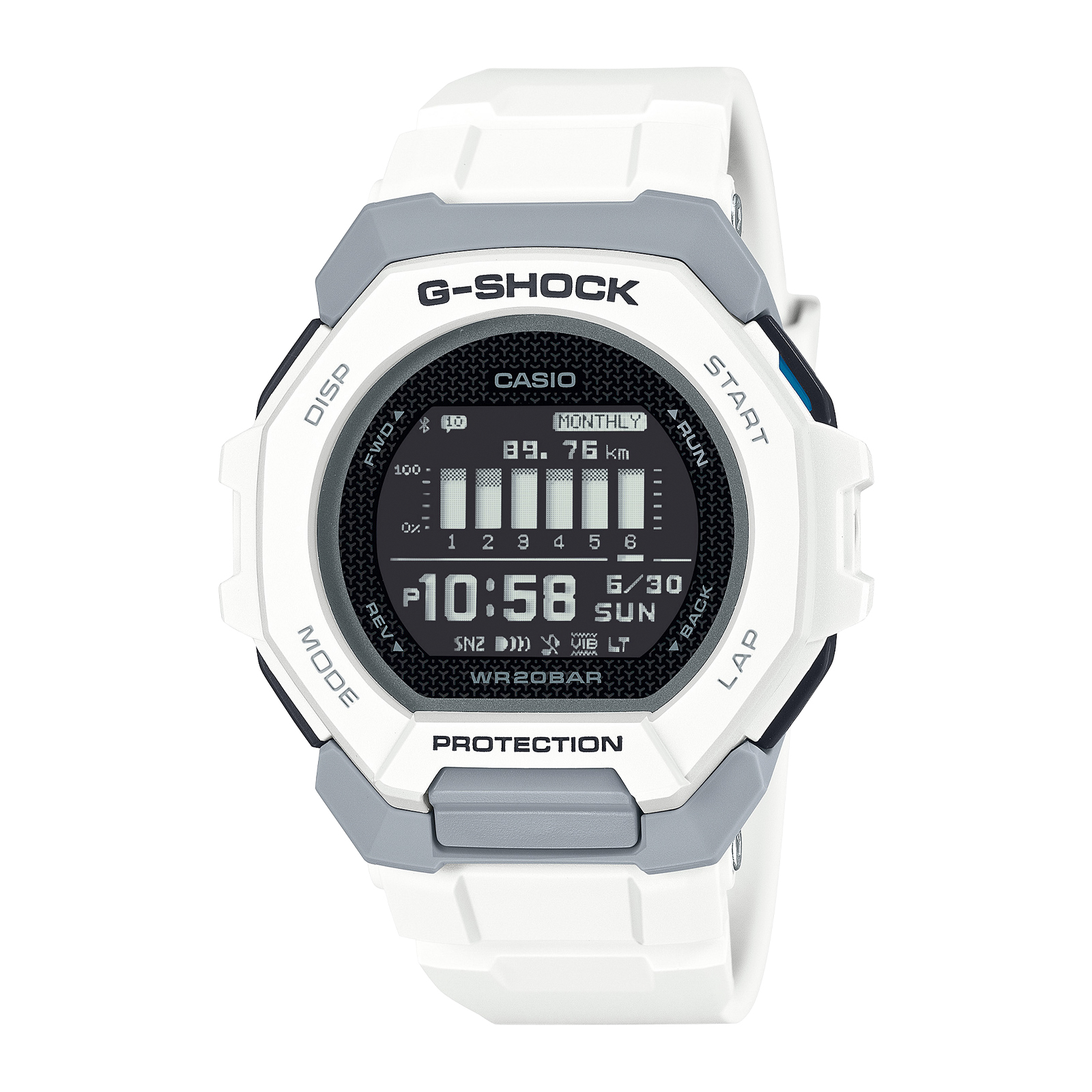 Reloj G-SHOCK GBD-300-7D Resina Hombre Blanco