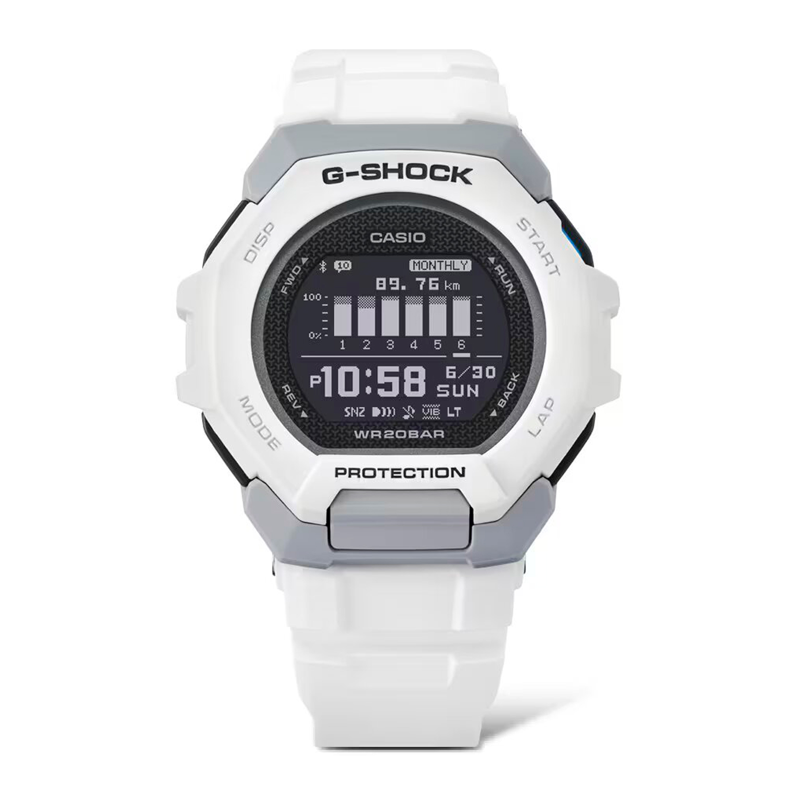 Reloj G-SHOCK GBD-300-7D Resina Hombre Blanco