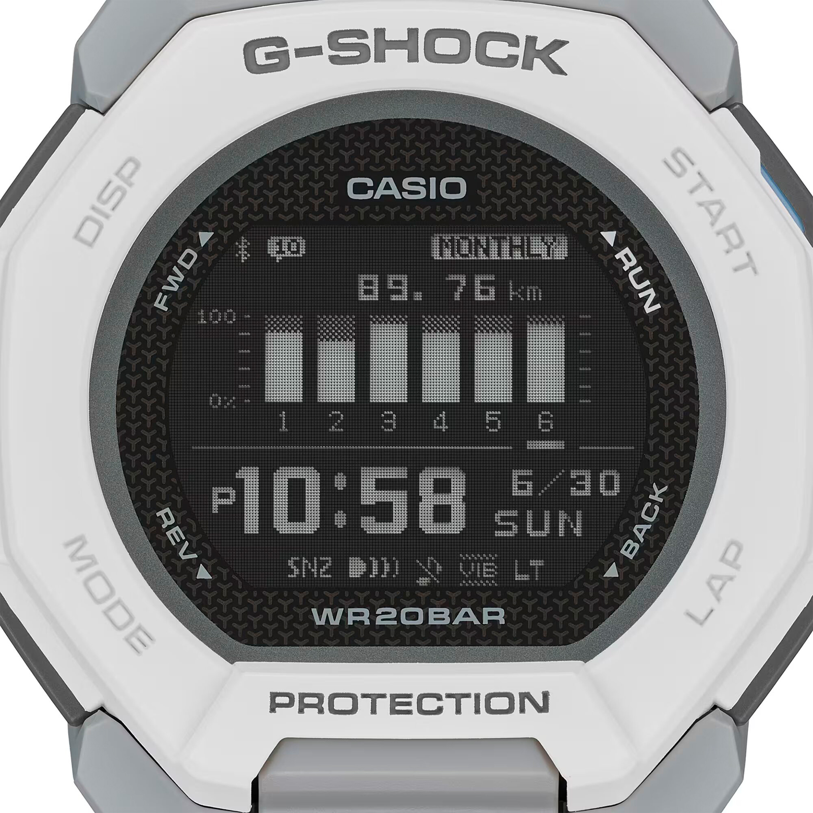 Reloj G-SHOCK GBD-300-7D Resina Hombre Blanco