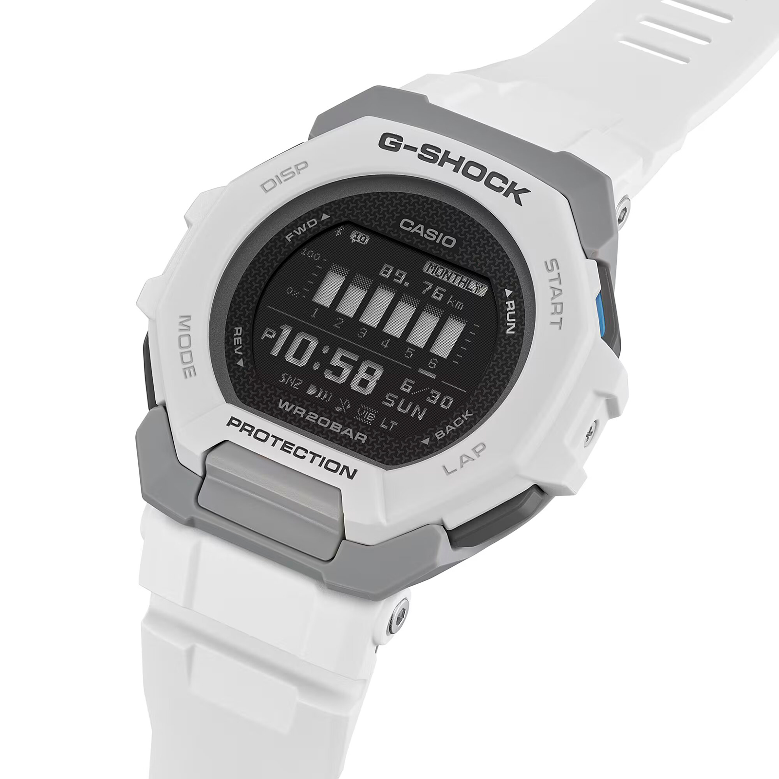 Reloj G-SHOCK GBD-300-7D Resina Hombre Blanco