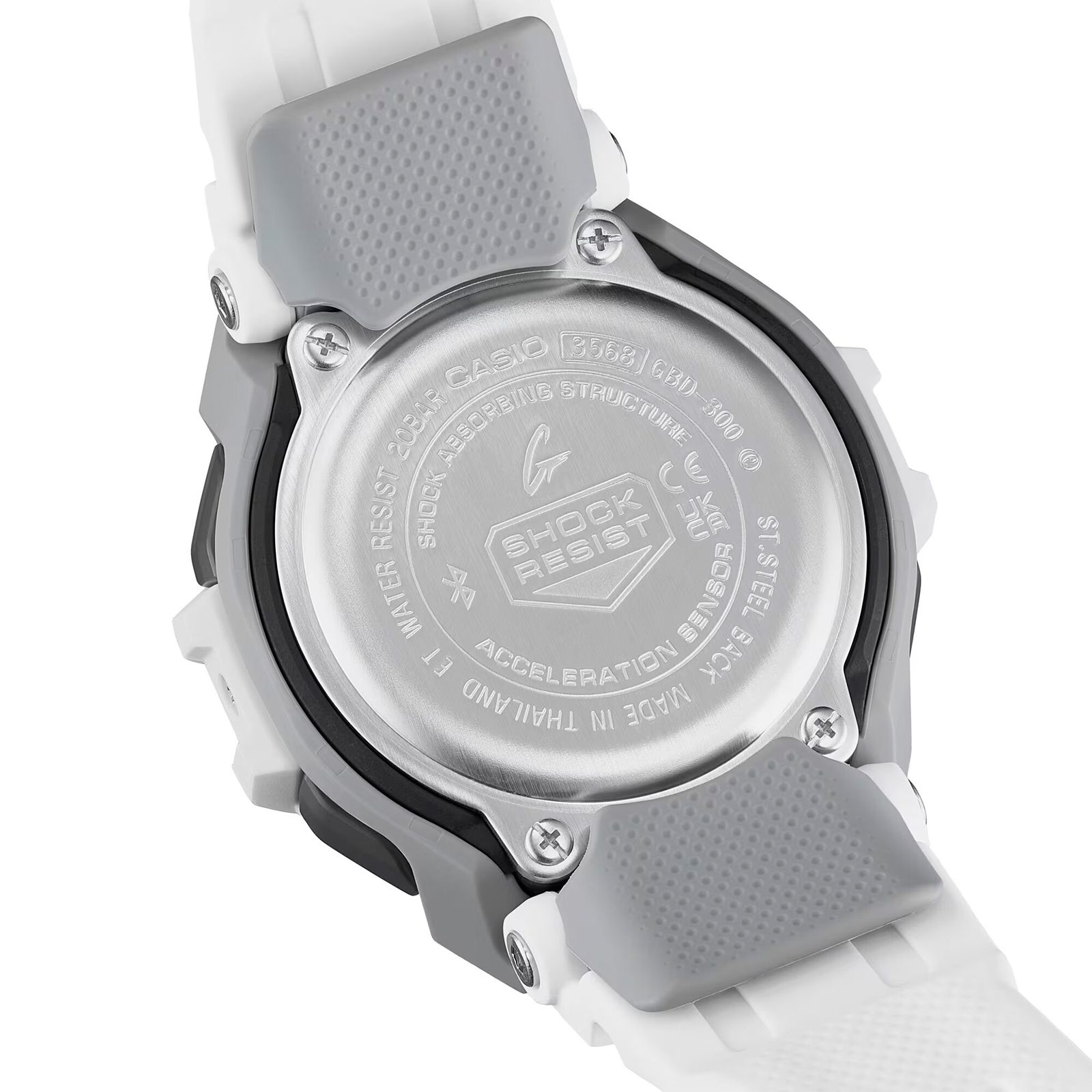 Reloj G-SHOCK GBD-300-7D Resina Hombre Blanco