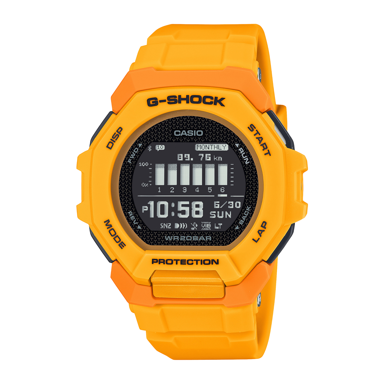 Reloj G-SHOCK GBD-300-9D Resina Hombre Amarillo