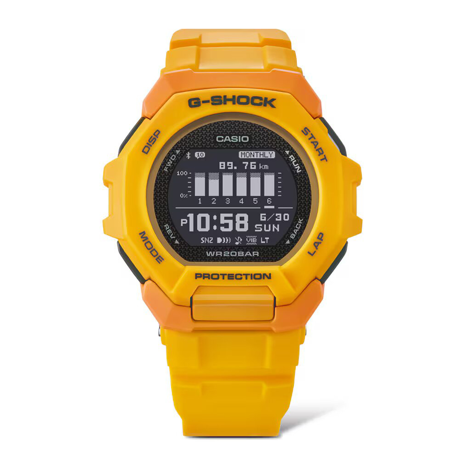 Reloj G-SHOCK GBD-300-9D Resina Hombre Amarillo