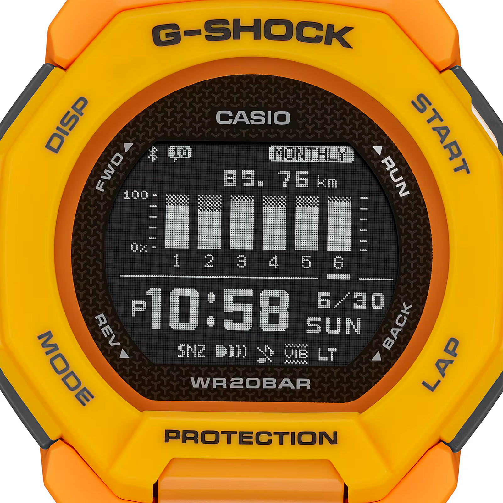 Reloj G-SHOCK GBD-300-9D Resina Hombre Amarillo