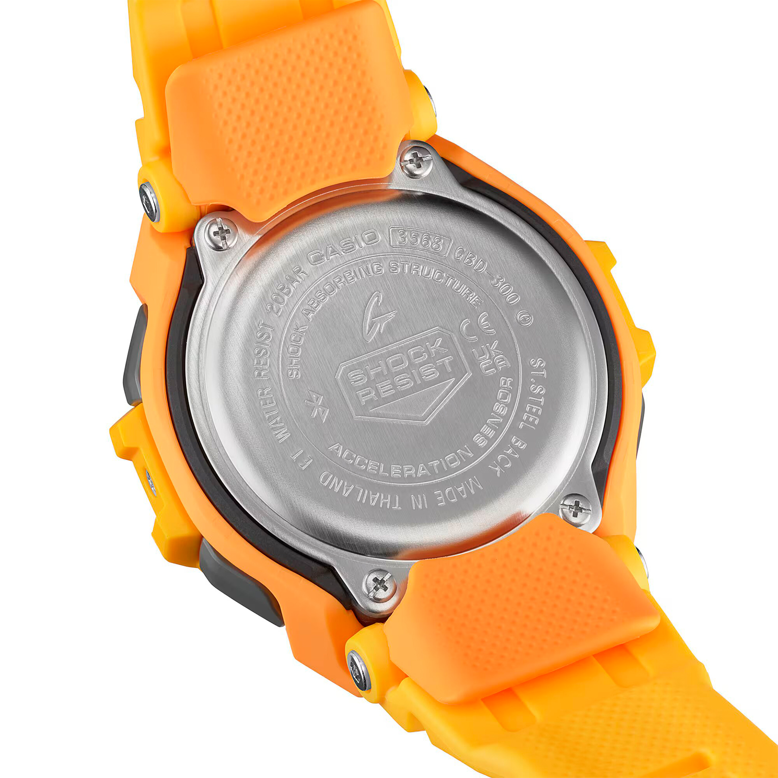 Reloj G-SHOCK GBD-300-9D Resina Hombre Amarillo