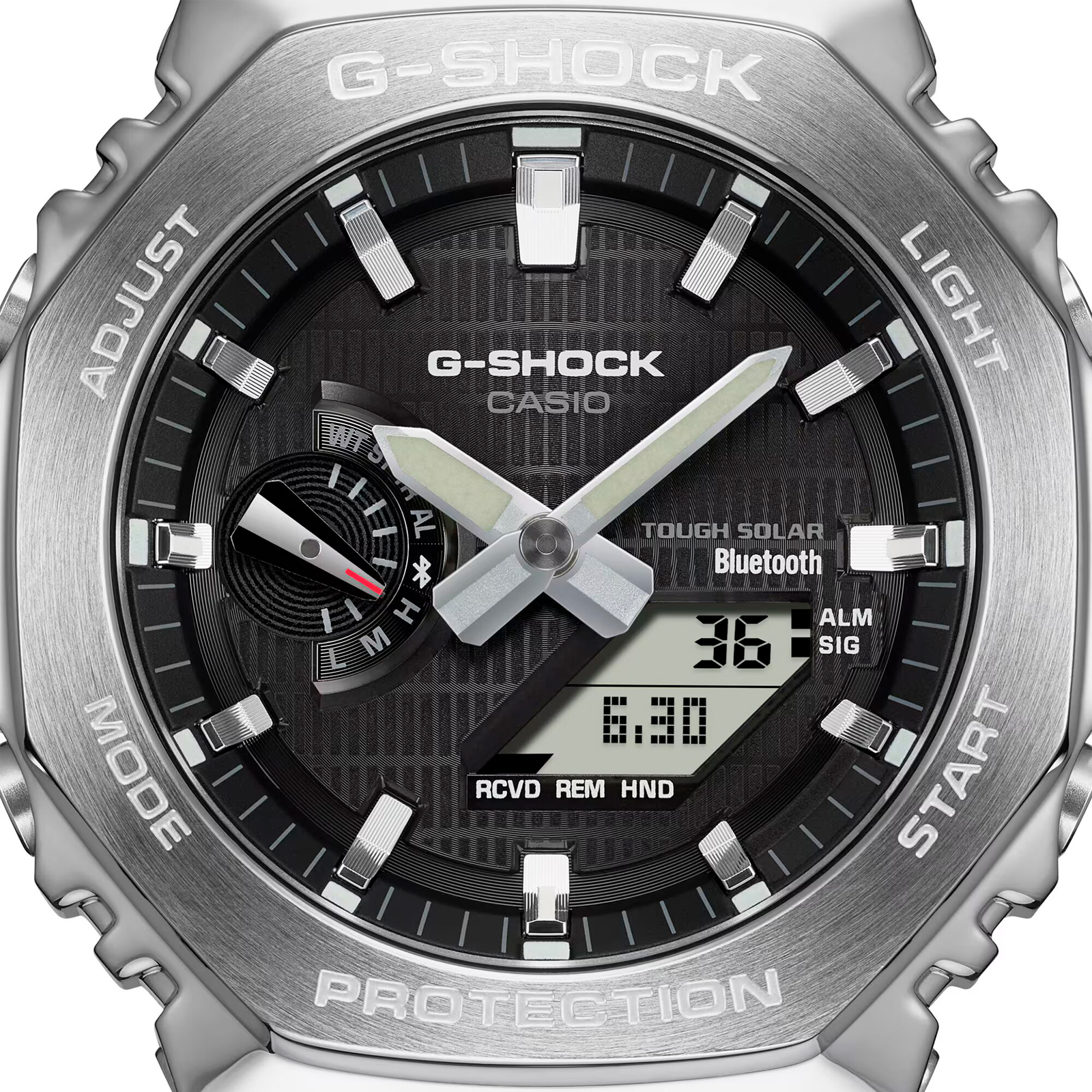 Reloj G-SHOCK GBM-2100-1A Resina Hombre Plateado