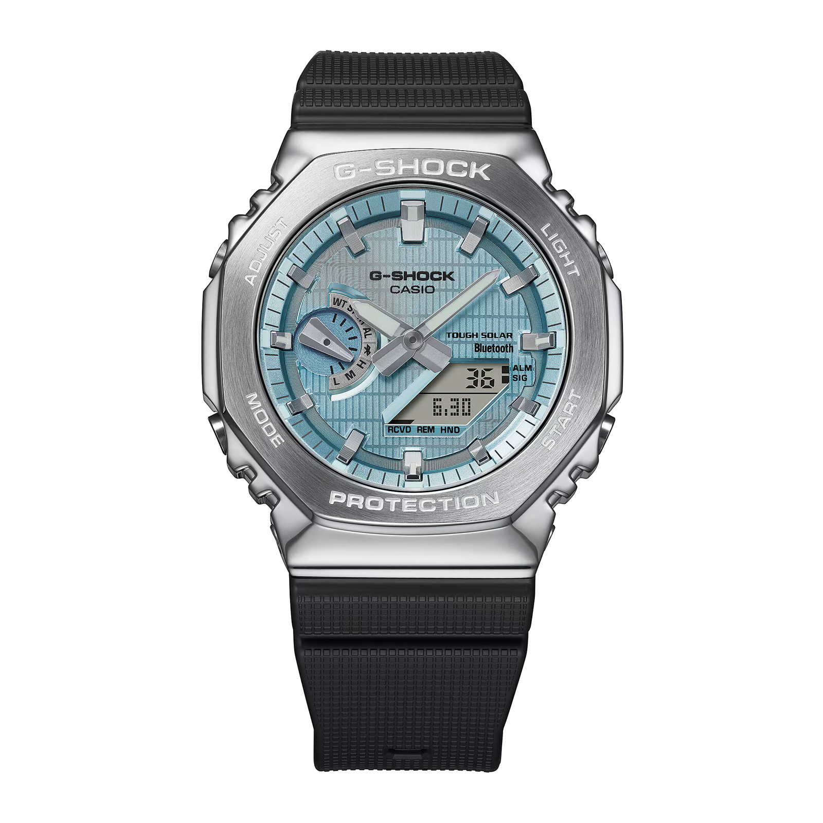 Reloj G-SHOCK GBM-2100A-1A2 Resina Hombre Plateado