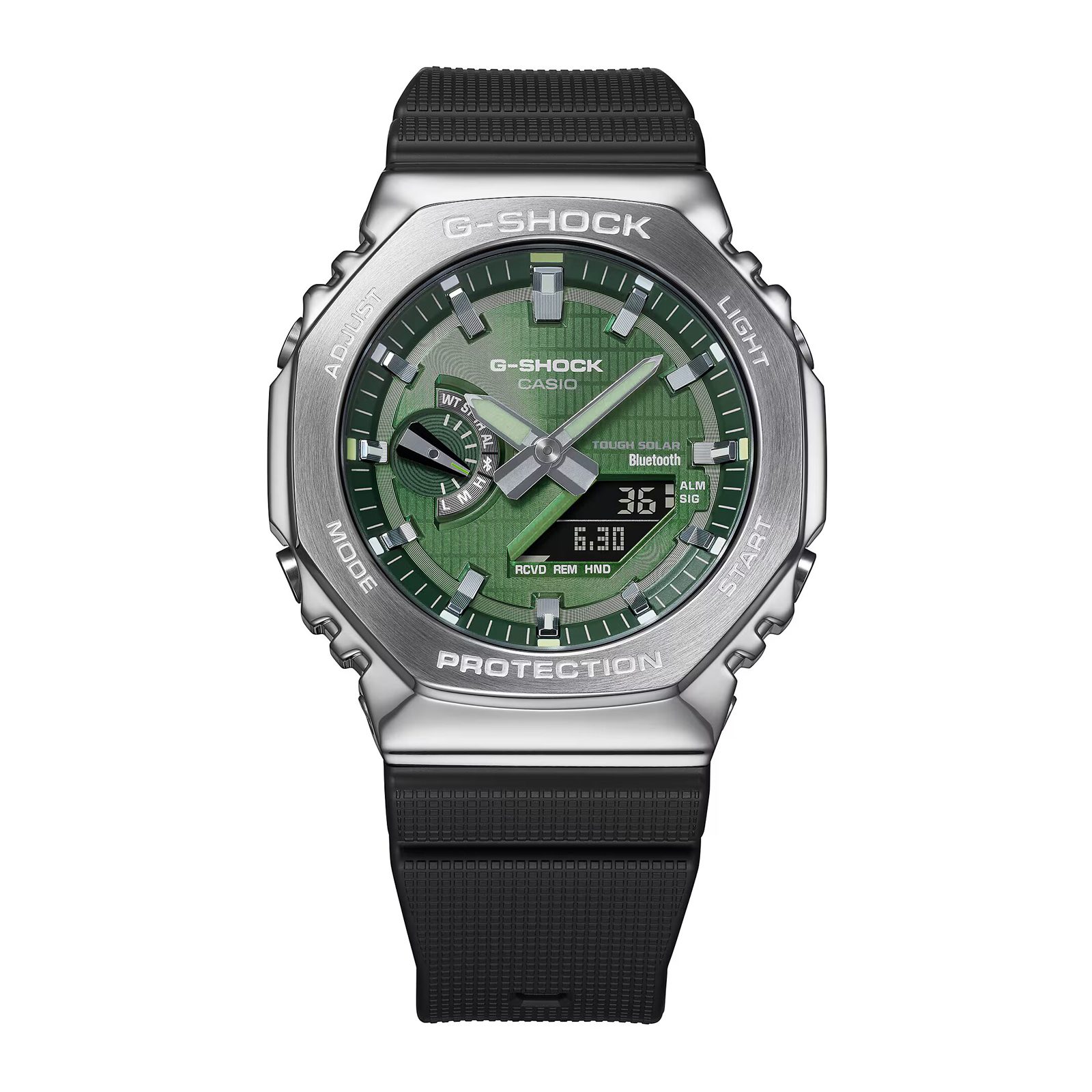 Reloj G-SHOCK GBM-2100A-1A3 Resina Hombre Plateado