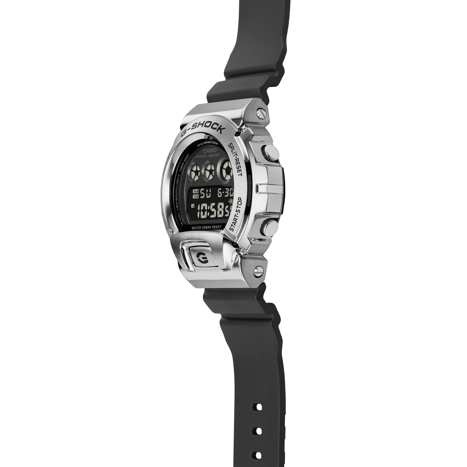 Reloj G-SHOCK GM-6900U-1D Resina/Acero Hombre Plateado