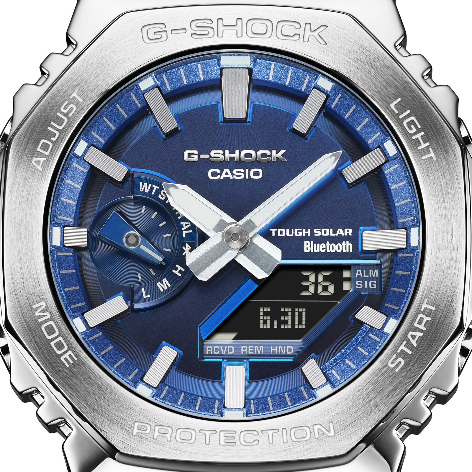 Reloj G-SHOCK GM-B2100AD-2A Acero Hombre Plateado