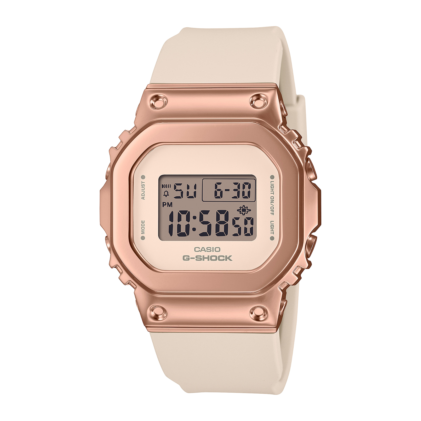 Reloj G-SHOCK GM-S5600UPG-4D Resina/Acero Mujer Oro Rosa