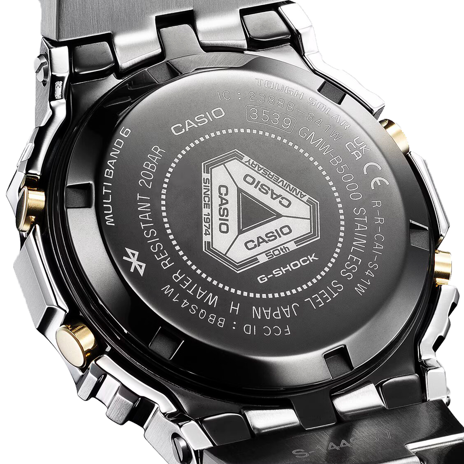 Reloj G-SHOCK GMW-B5000SS-2D Acero Hombre Plateado