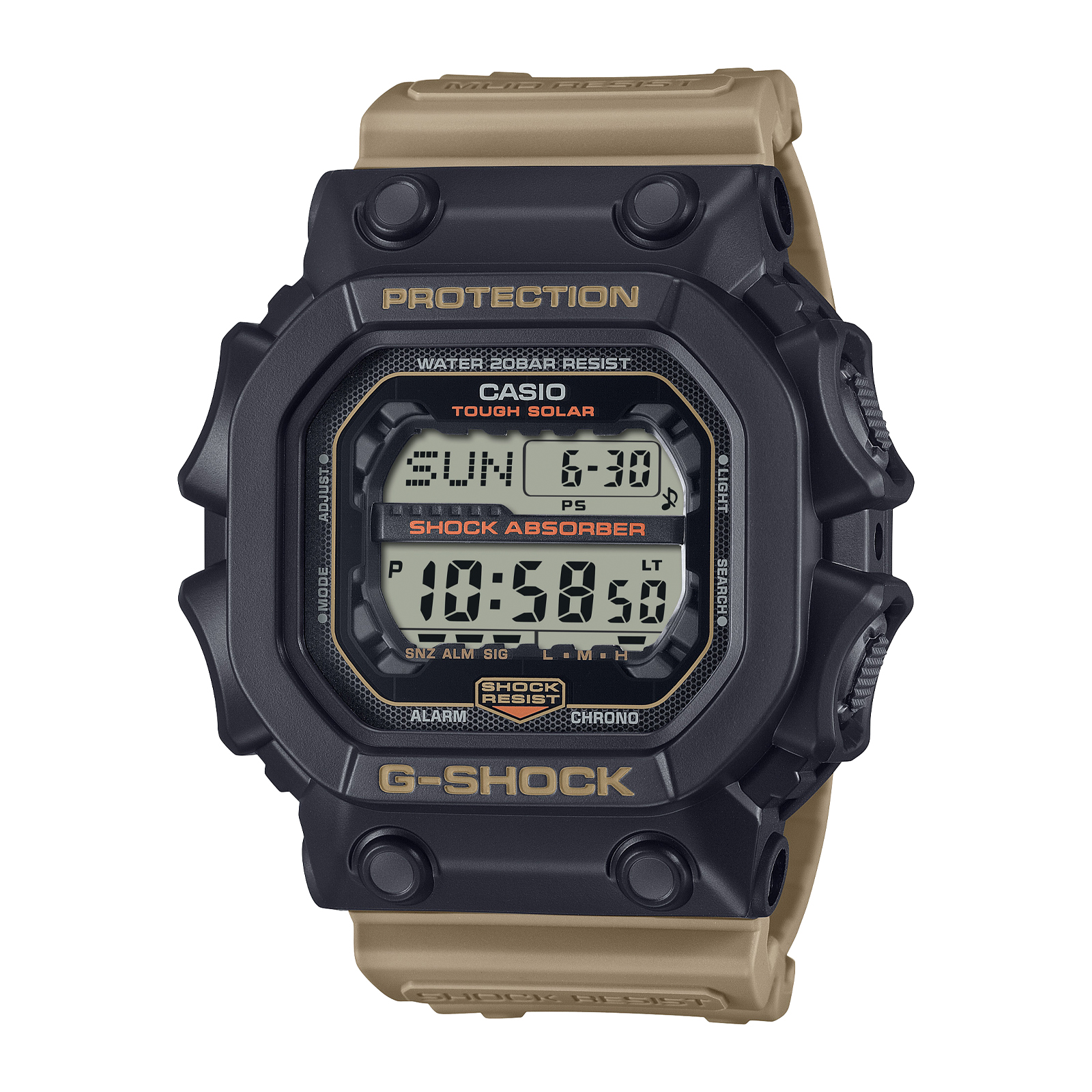 Reloj G-SHOCK GX-56TU-1A5 Resina Hombre Negro