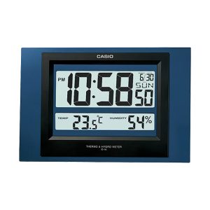 Reloj de pared CASIO ID-16S-2D Resina Negro