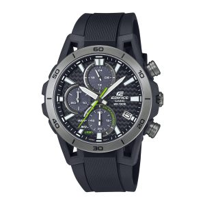 Reloj EDIFICE EQS-960PB-1A Carbono/Acero Hombre Negro